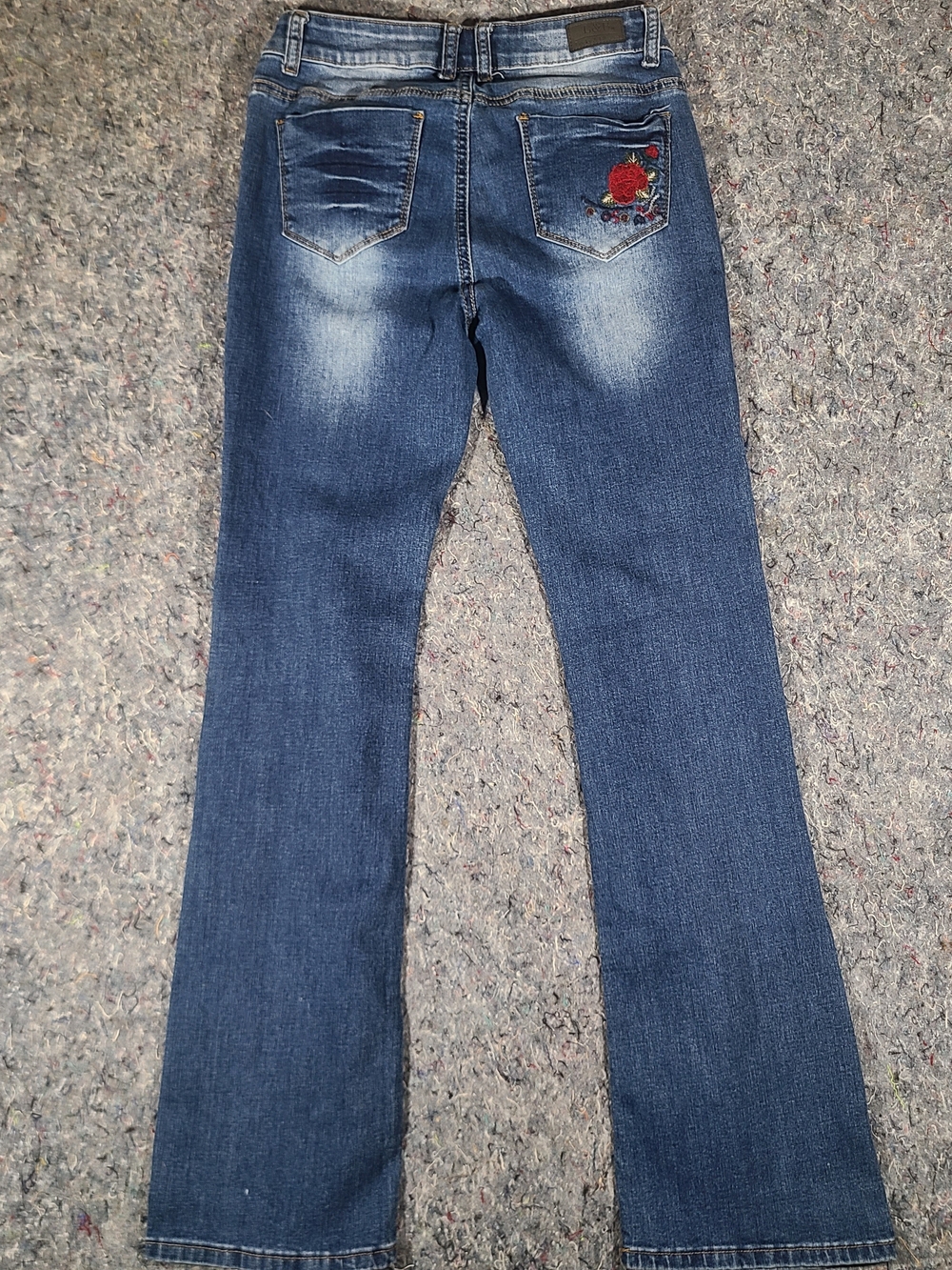 L&B Lucky & Blessed Bootcut Embroidered Jeans Women's Size 6 - Picture 4 of 7